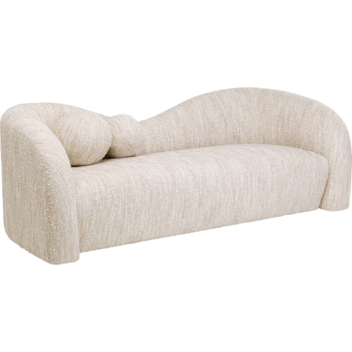 Диван 2-х местный Livia Melange Cream 201cm KARE 88036