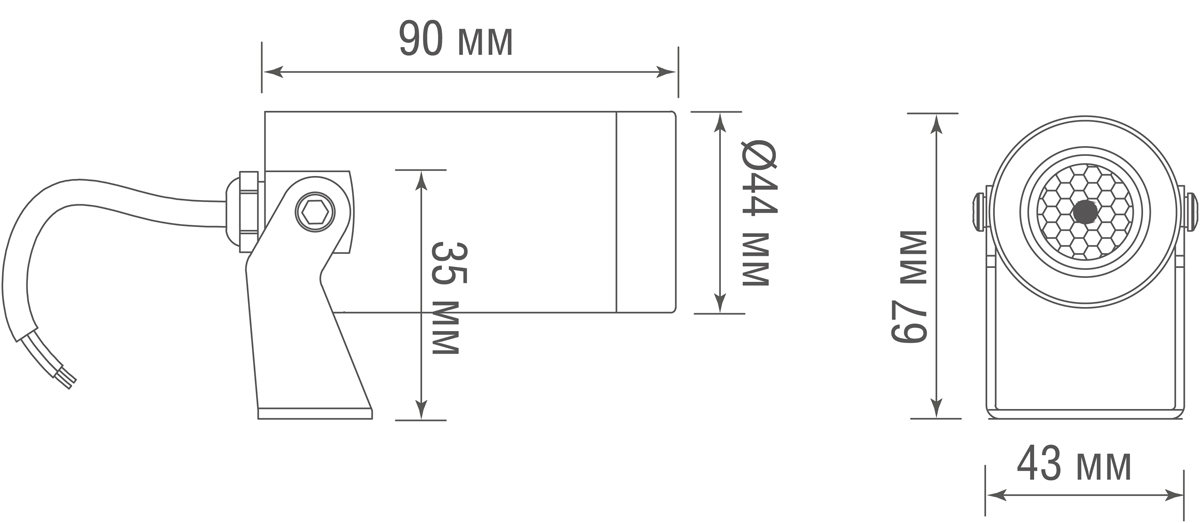 Ландшафтный светильник Donolux DL20521W8DG