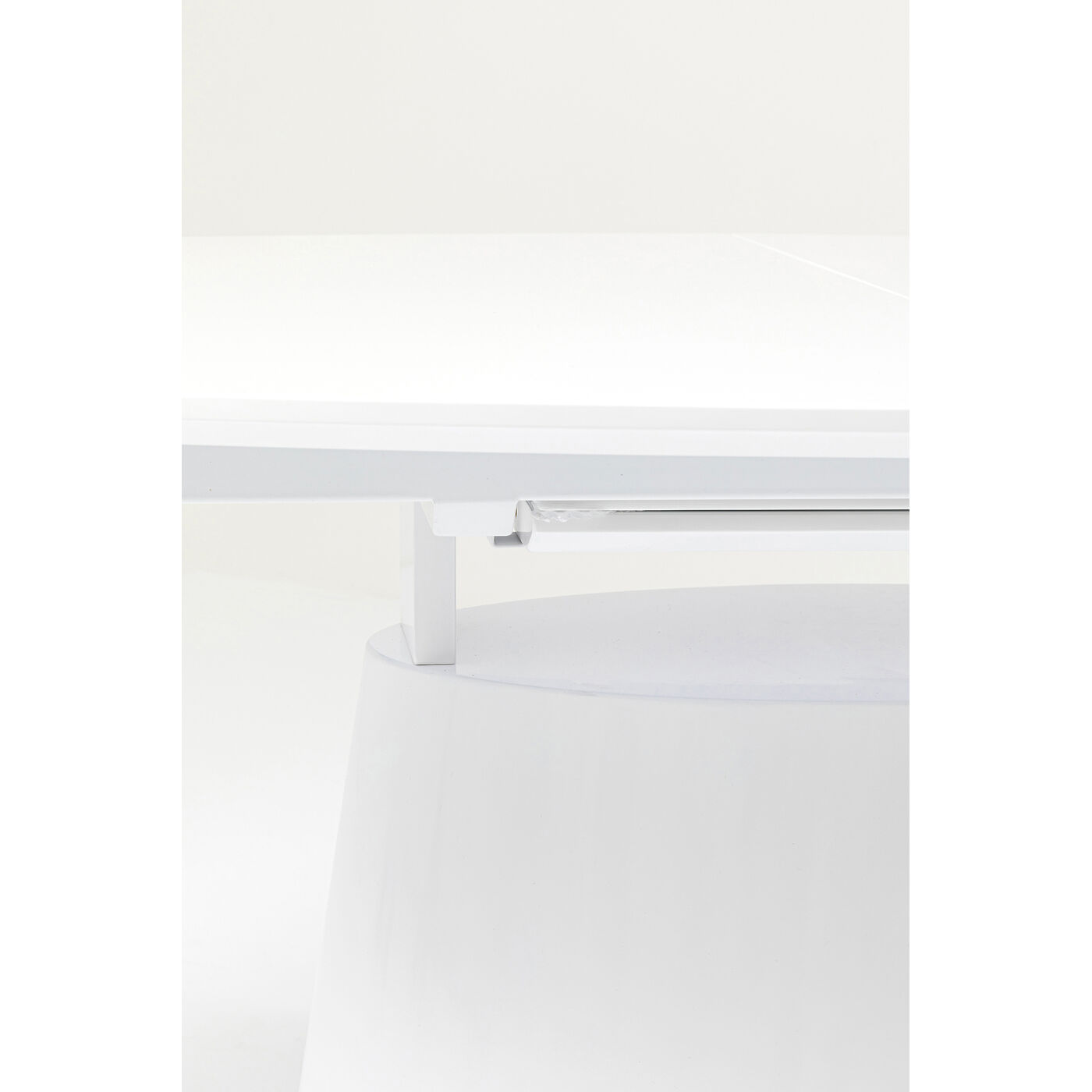 Стол раздвижной Benvenuto White Gloss200(50)x110cm KARE 40819