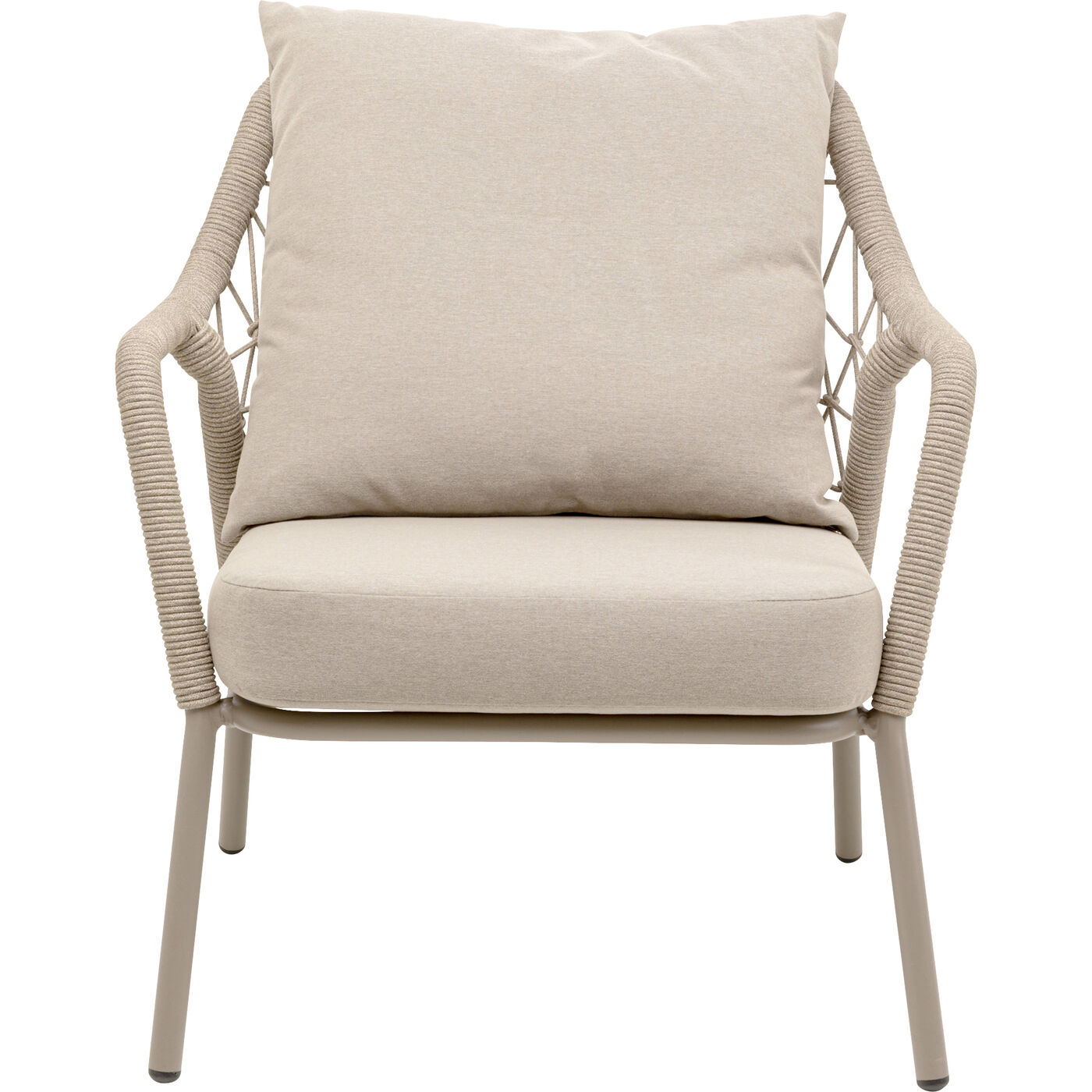 Кресло Milos Taupe KARE 71399