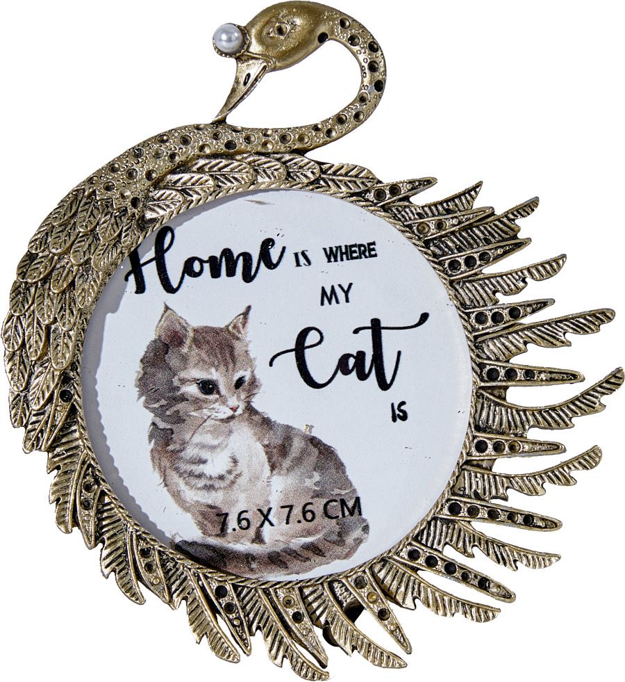 Фоторамка настольная Лебедь Glasar 57-469