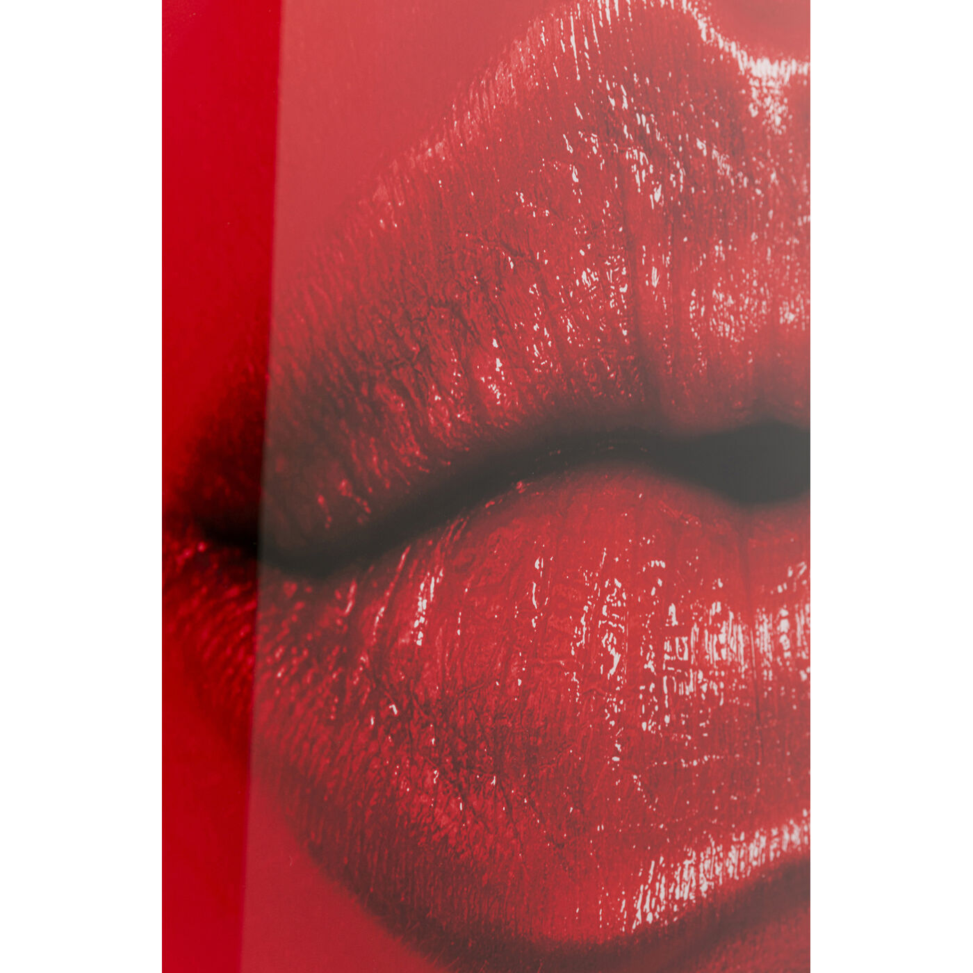 Картина стеклянная Red Lips 120x80 см KARE 57015
