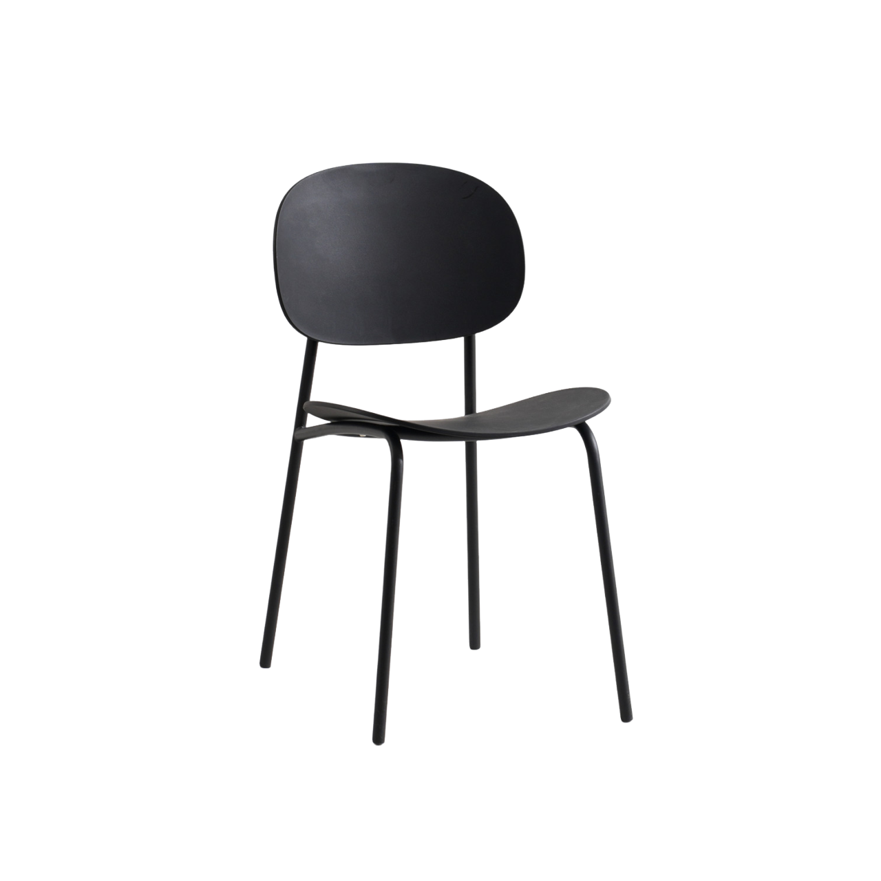 Стул Edie пластик черный Stool Group