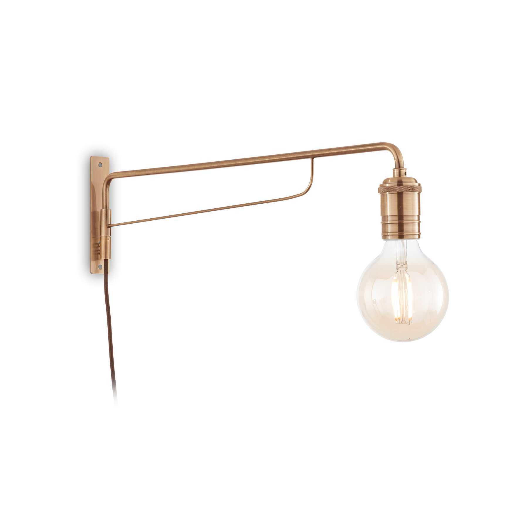 Настенный светильник Ideal Lux TRIUMPH AP1 OTTONE 160214