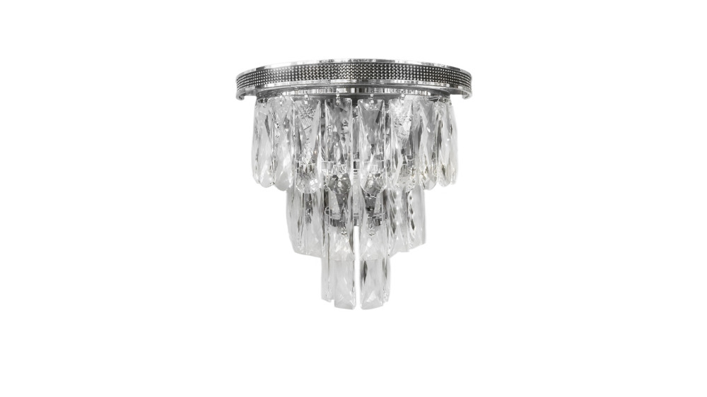 Настенный светильник   Lumina Deco LDW 6002-3 CHR+CL