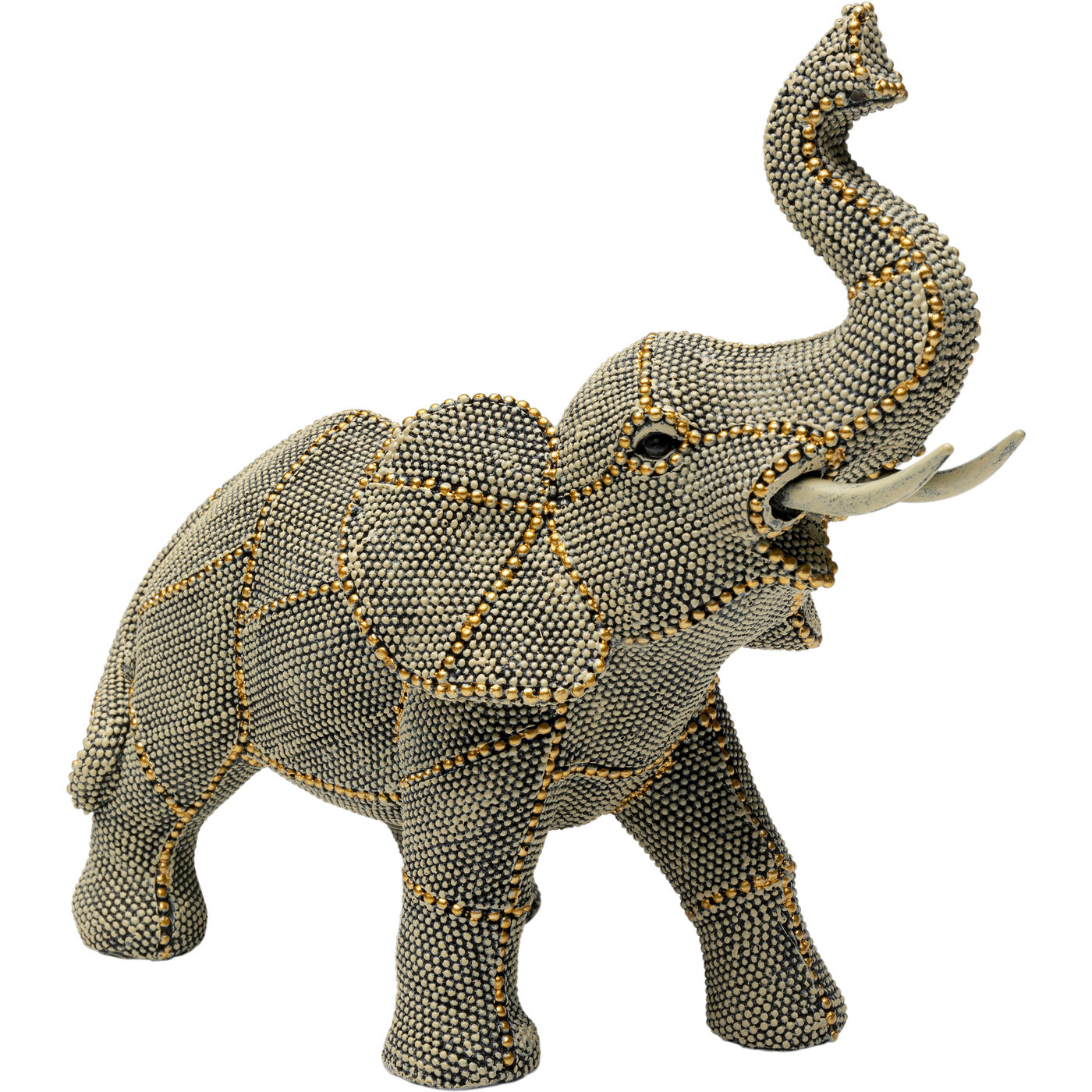 Фигура декоративная Walking Elephant Pearls 24 см KARE 56446