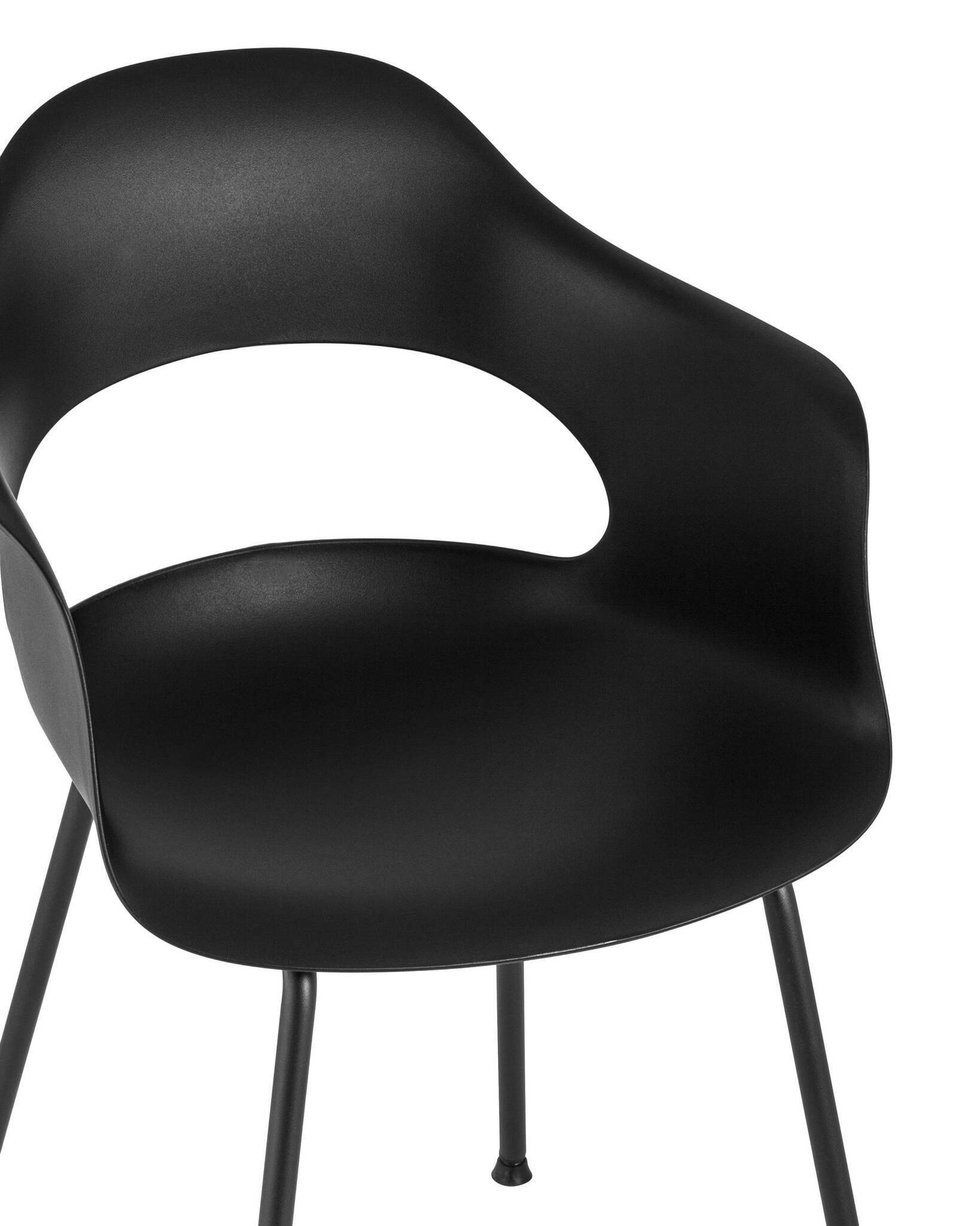 Стул Lady пластик черный Stool Group