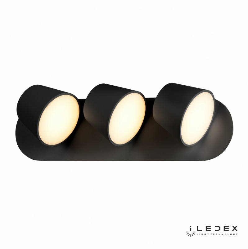 Бра iLedex W1118-3AS BK