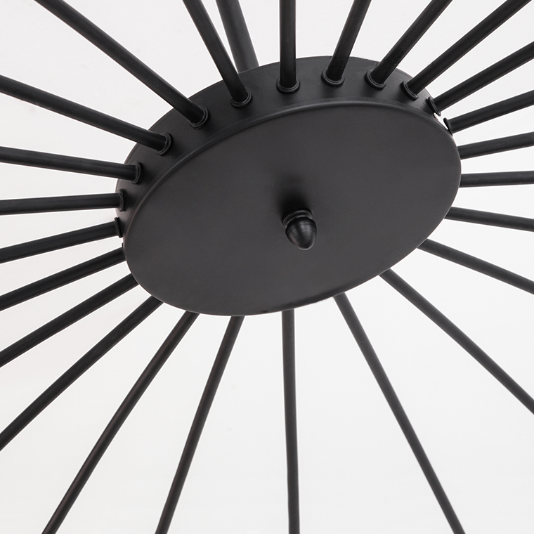 Люстра POP P40 Chandelier 12 lamps D100 Mod.A Black by ImperiumLoft