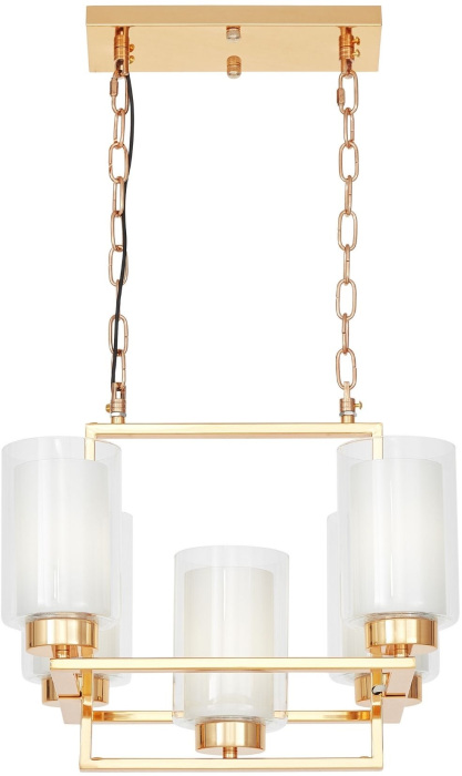 Подвесная люстра Lumina Deco LDP 1239-5 F.GD