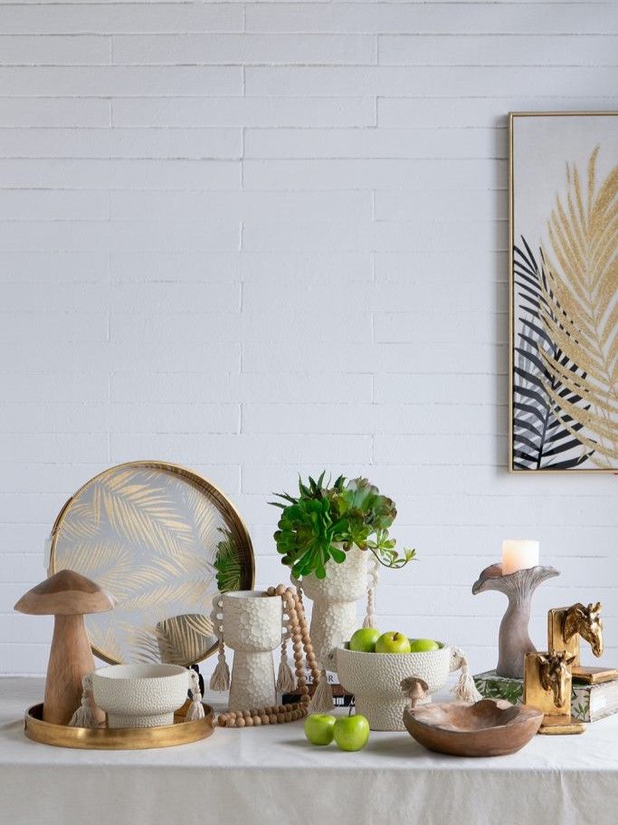 Кашпо с кисточками Glasar 460281