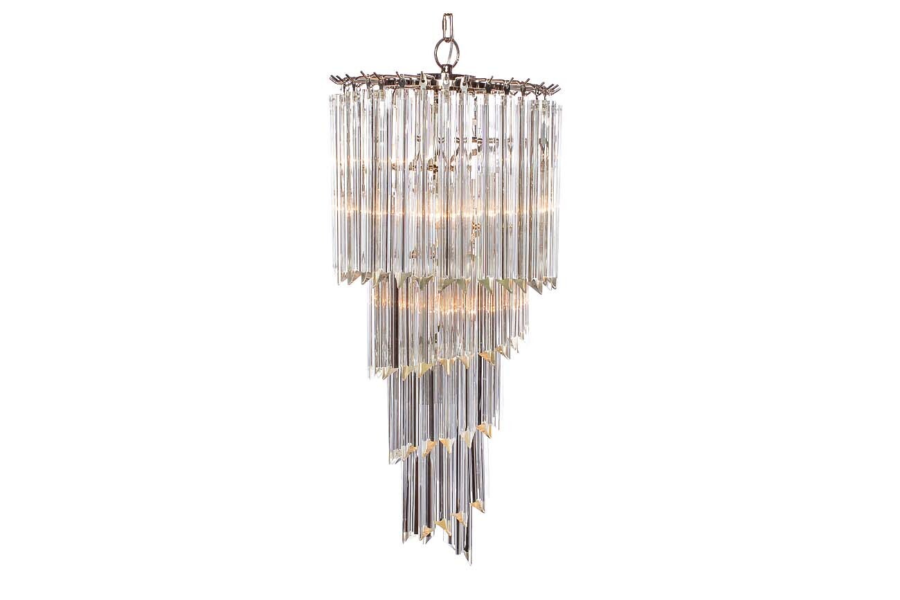 Люстра стеклянная Garda Decor 20MD3332-4NI