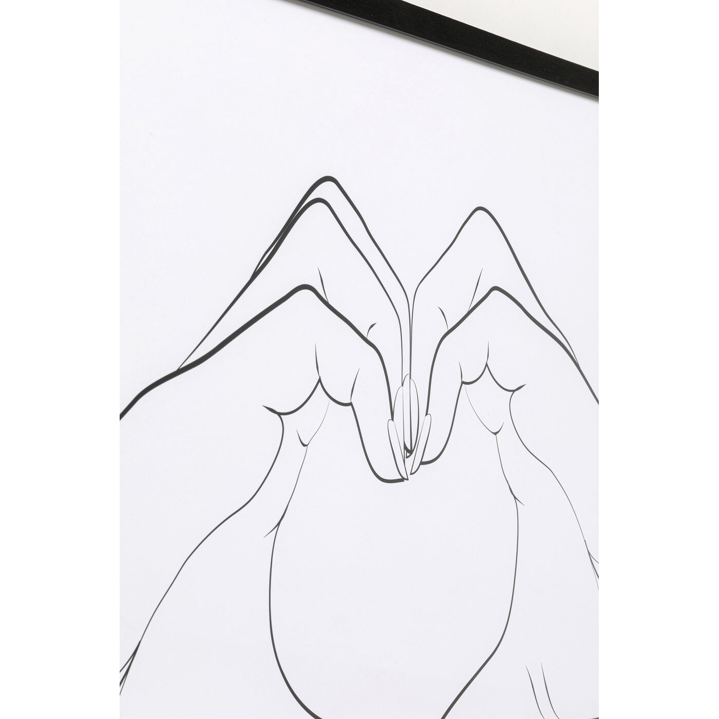 Картина Heart Hands 103x73cm KARE 56770