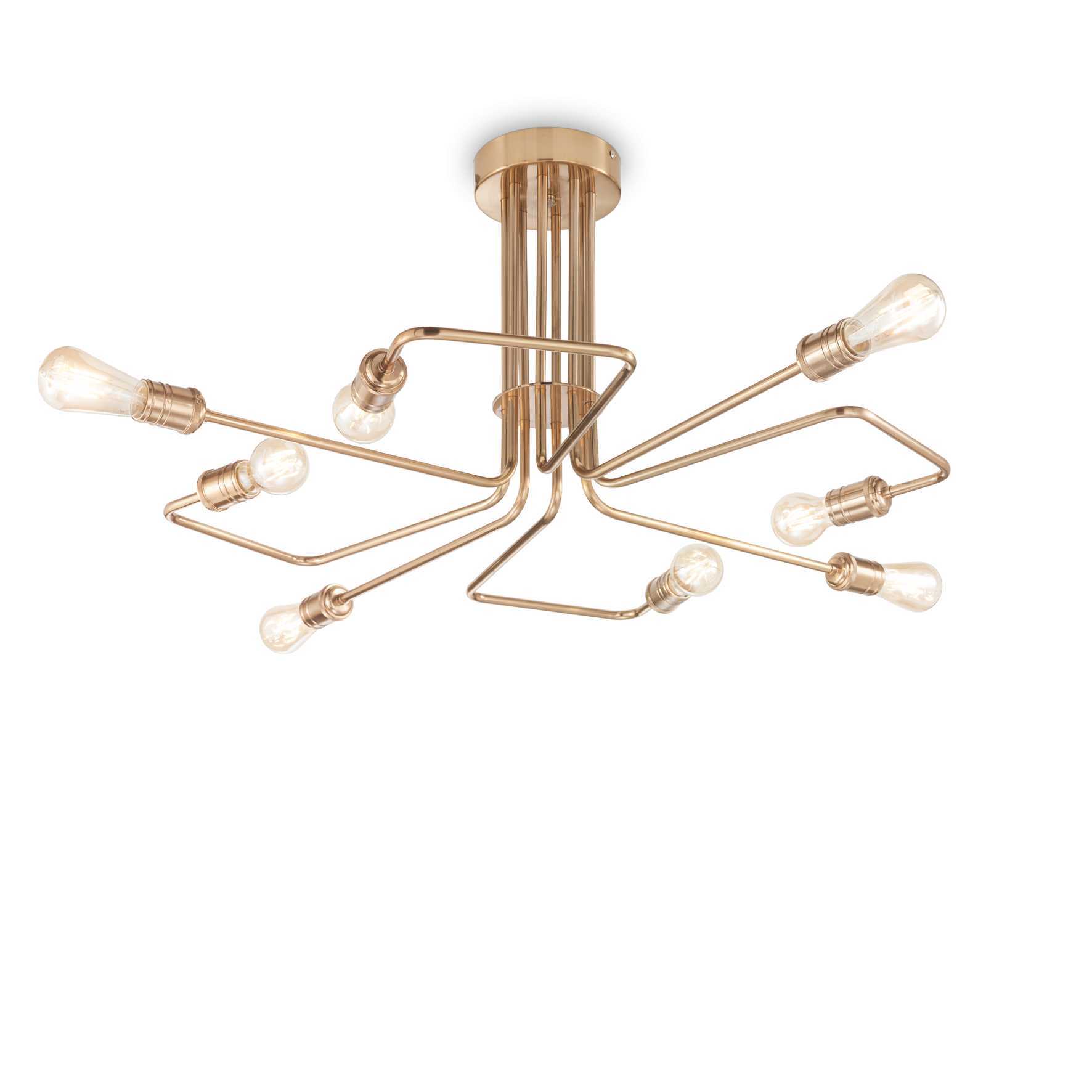 Потолочный светильник Ideal Lux TRIUMPH PL8 OTTONE 160313