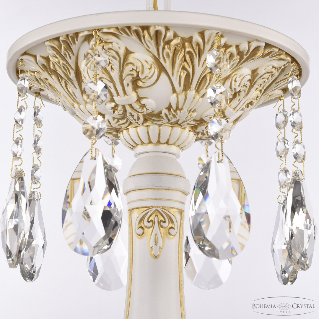 Люстра хрустальная AL78101P/8/250 A WMG P Amber/M-1F Bohemia Ivele Crystal