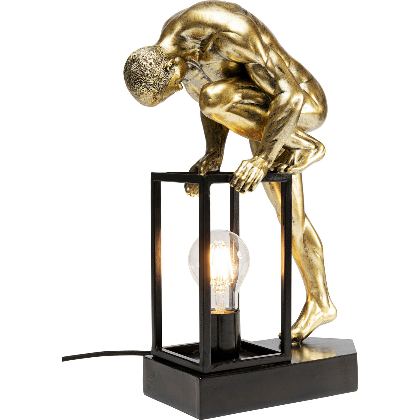 Светильник настольный Nude Man Streching 39cm KARE 56886