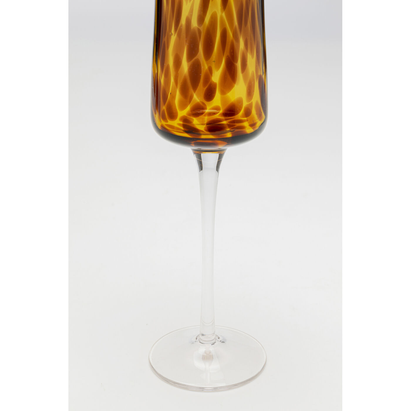 Бокал для шампанского Caramel (4/part) KARE 46144