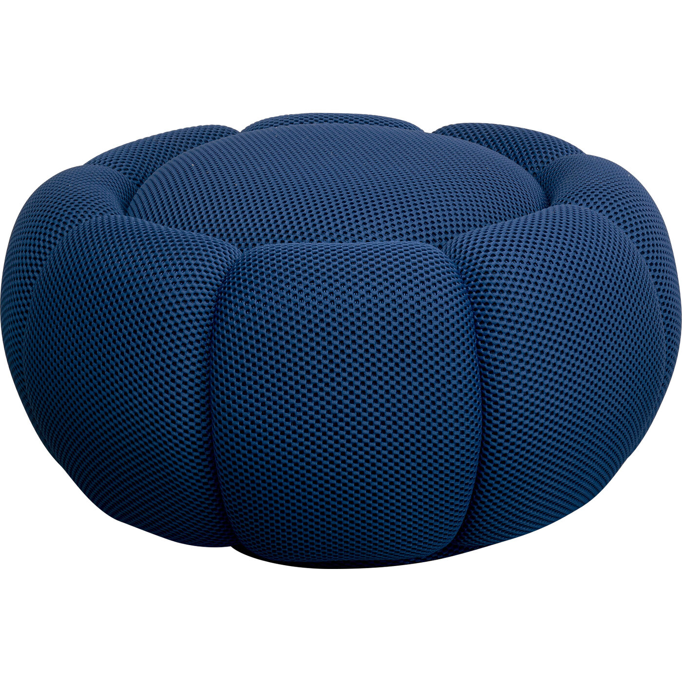 Пуф Peppo Bloom Blue Ø76cm KARE 88042