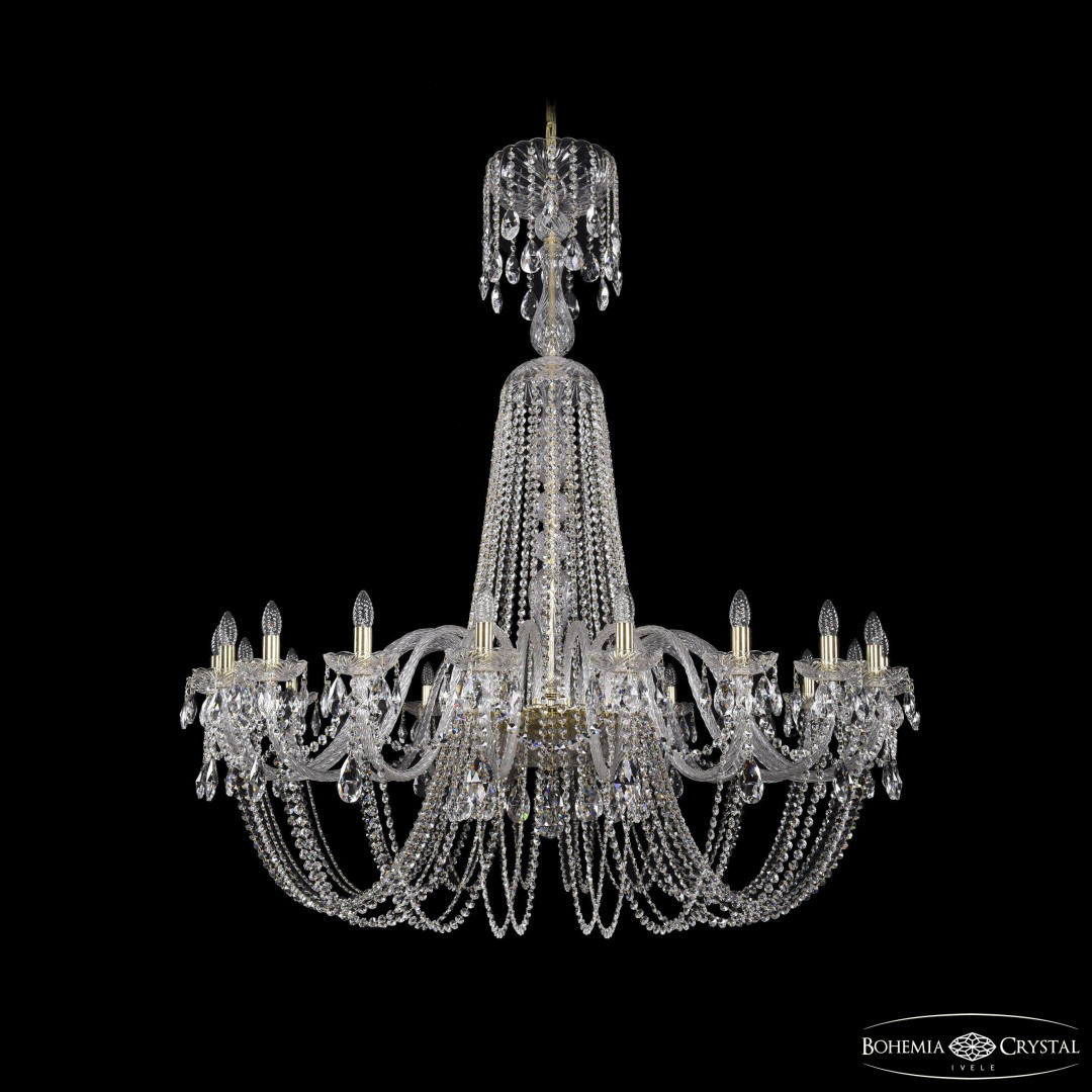 Люстра хрустальная 1402/20/530/XL-164 G
