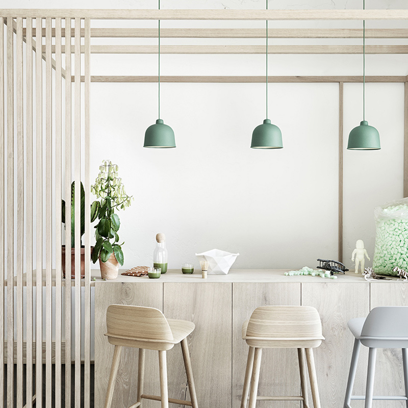 Люстра Grain Pendant Lamp Black by ImperiumLoft