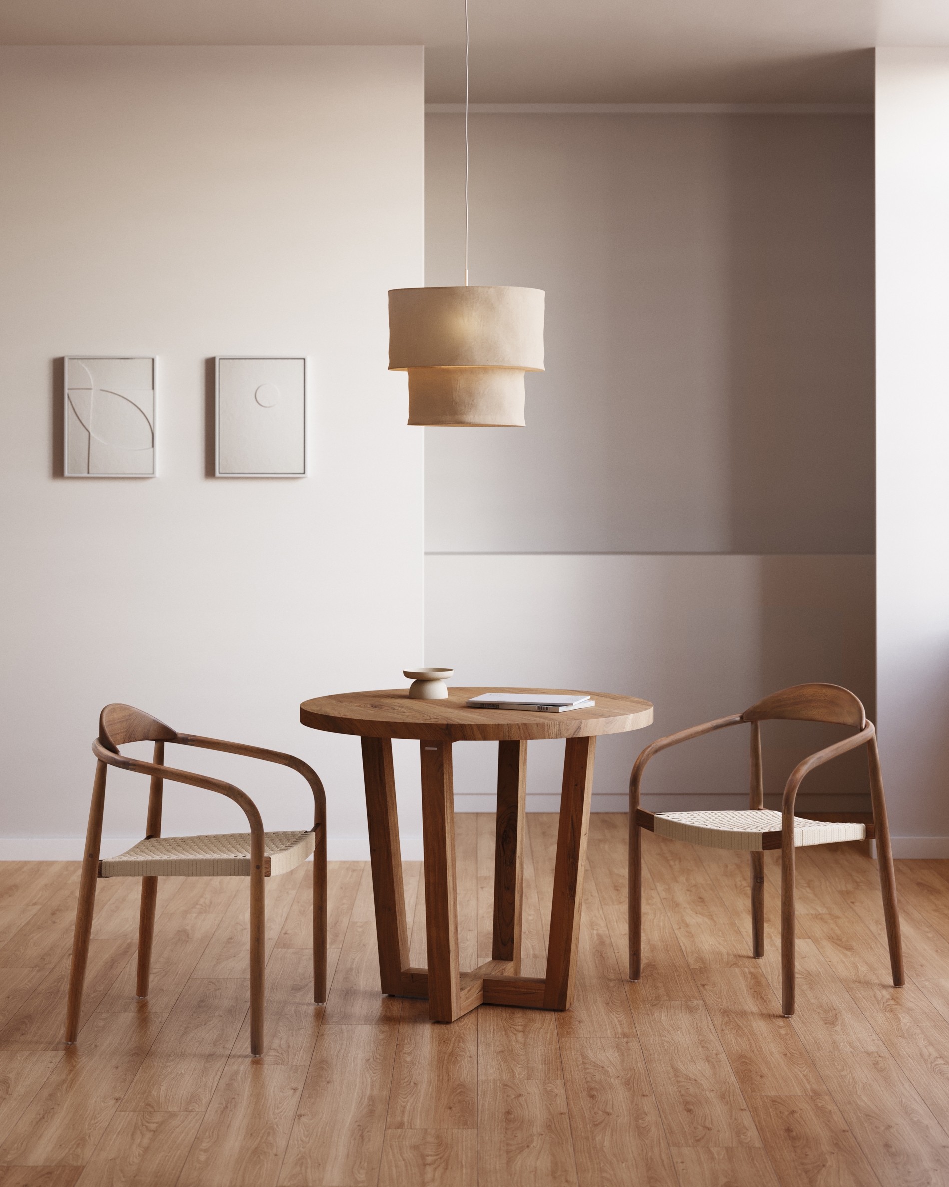 Стул Glynis натуральный бежевый La Forma 77809