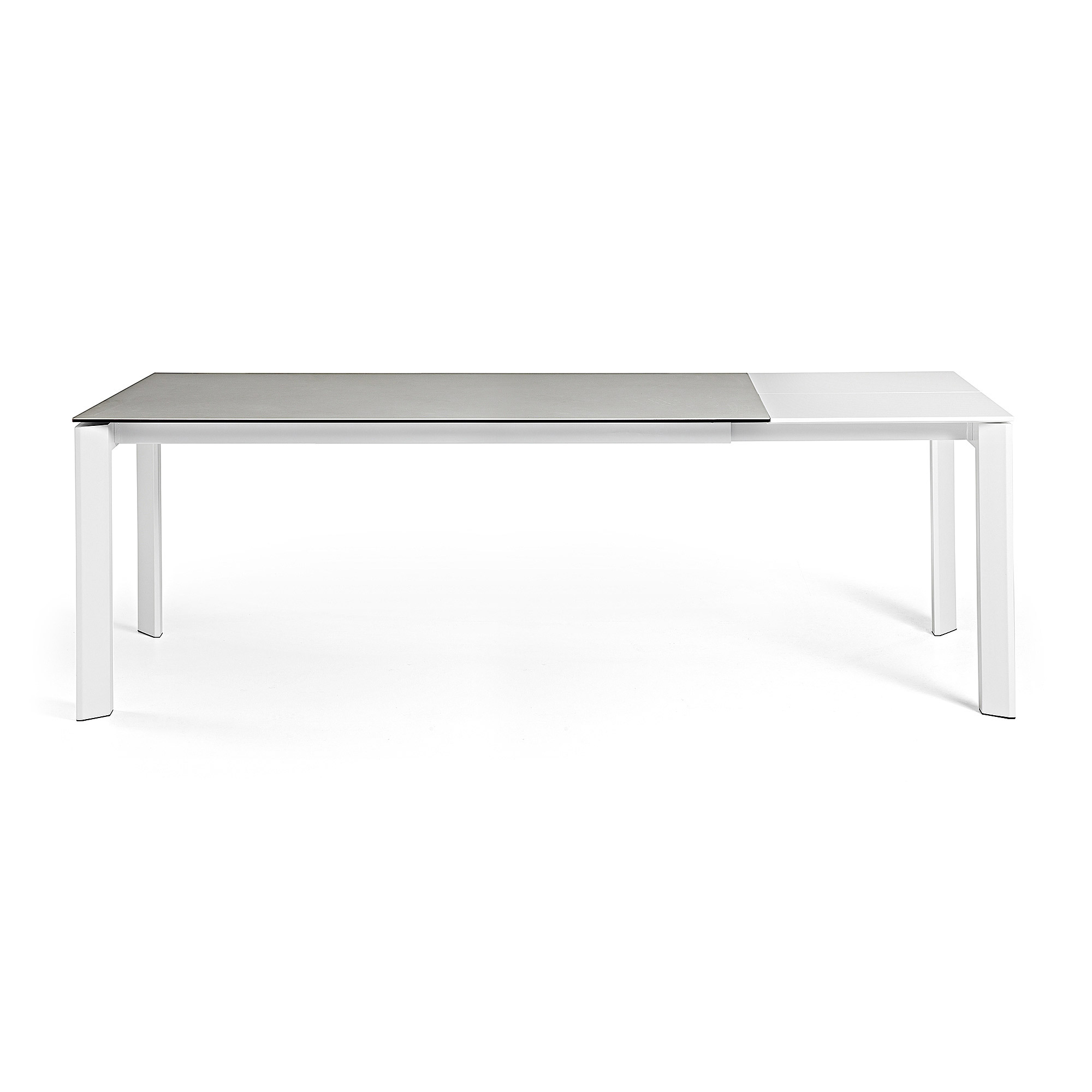 Стол Atta 160 (220) x90 белый керамика La Forma (ex Julia Grup)