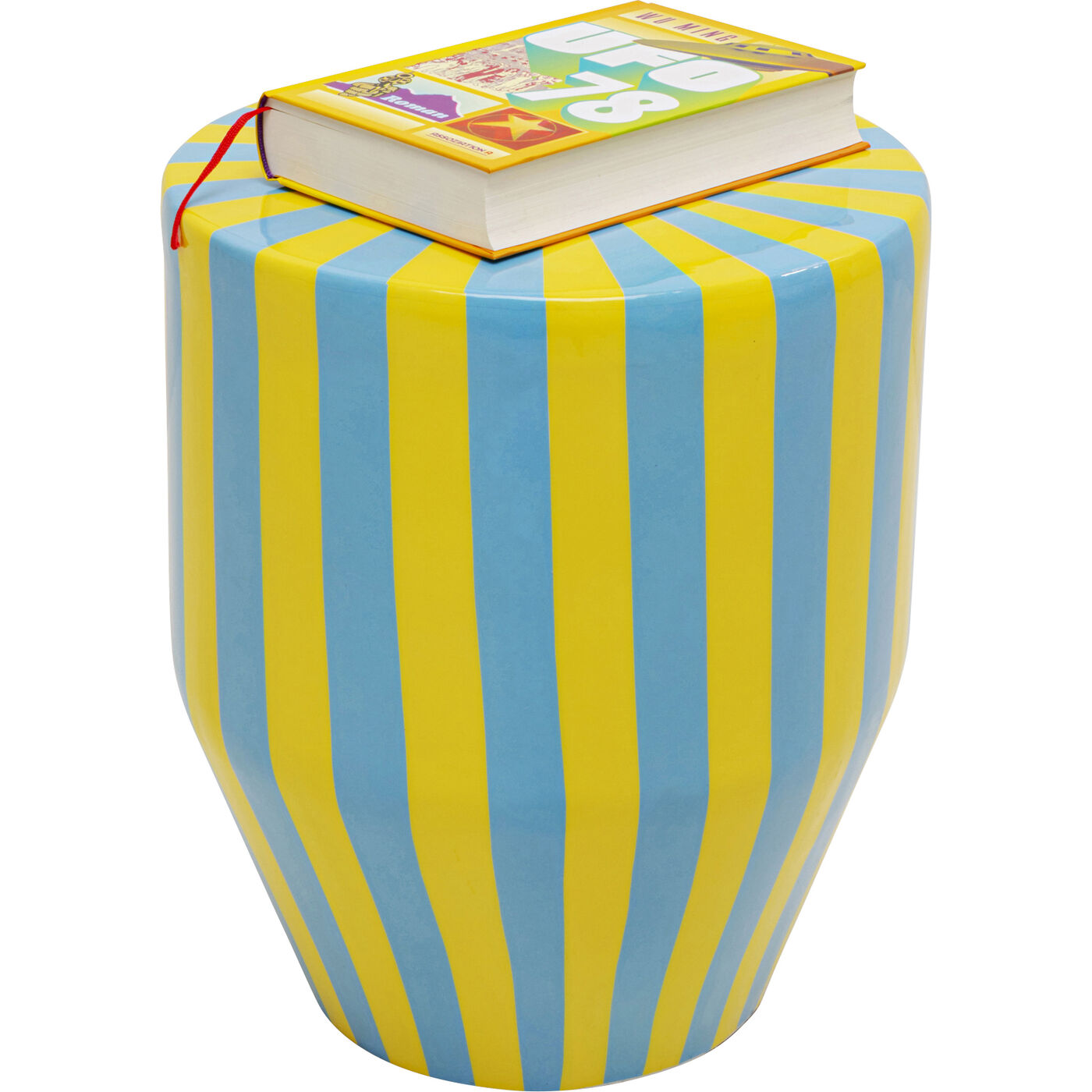 Стол приставной Candy Blue Ø30cm KARE 70802