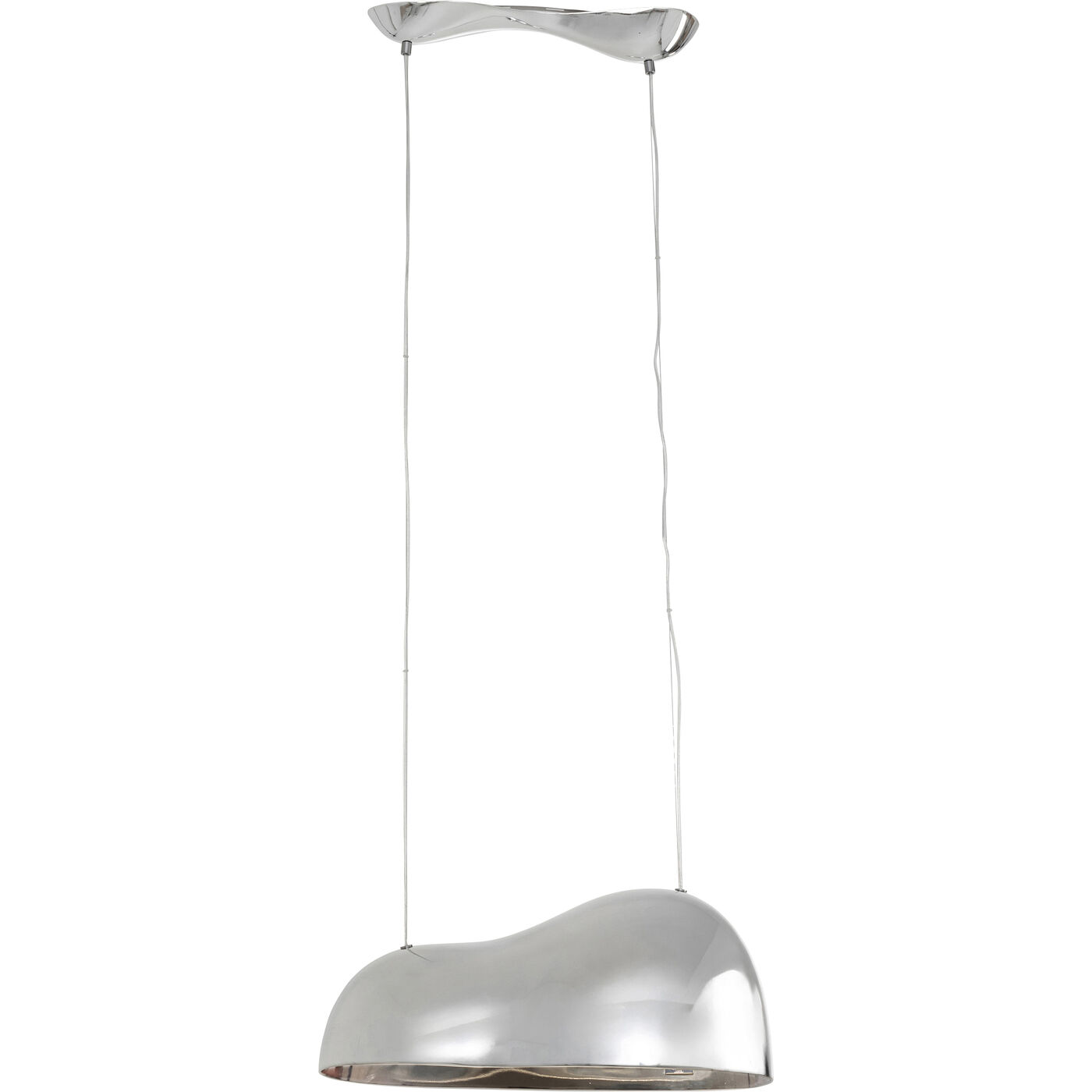 Светильник подвесной Cloud Beam Double Silver 70cm KARE 57759
