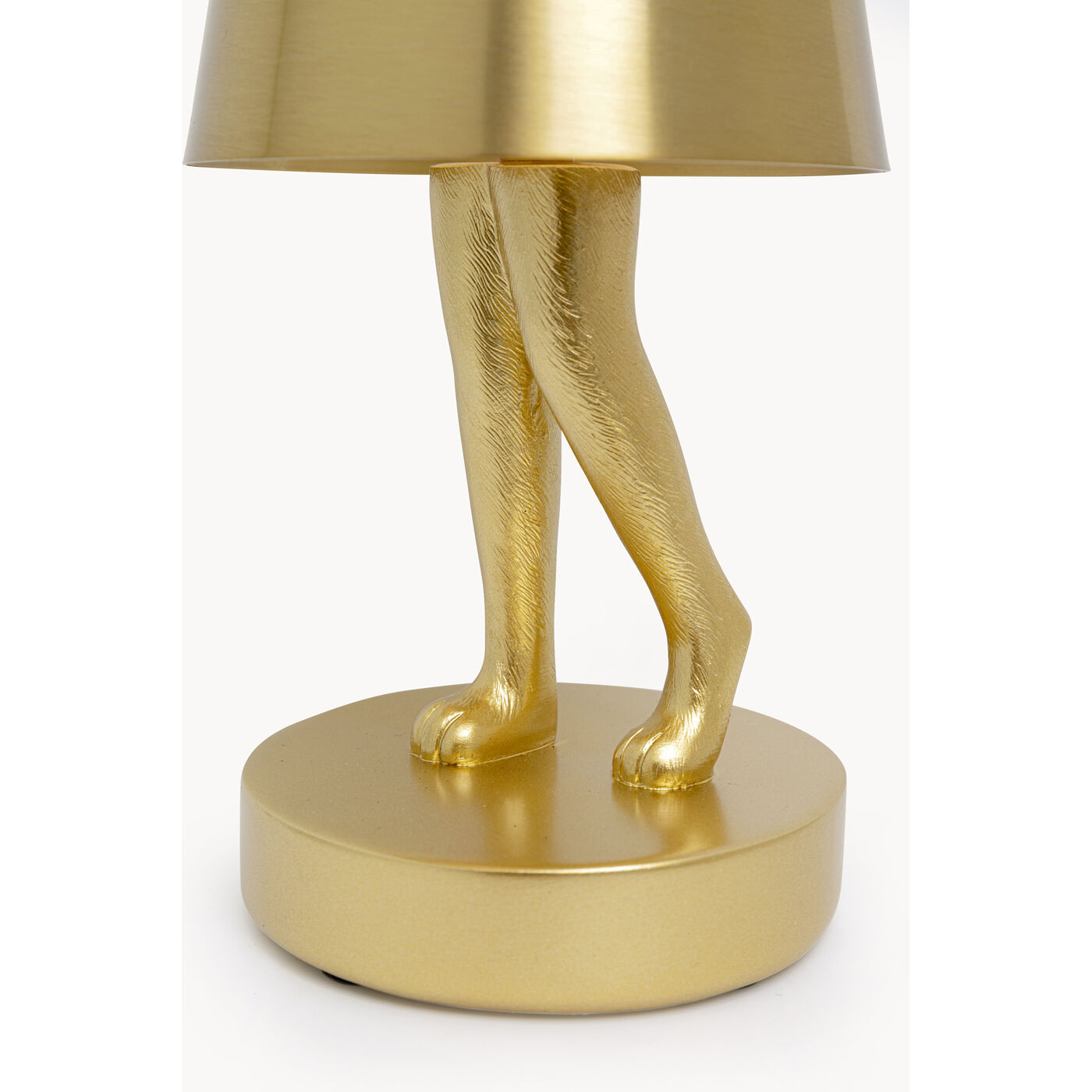 Светильник настольный Animal Rabbit LED Gold 29cm KARE 58318