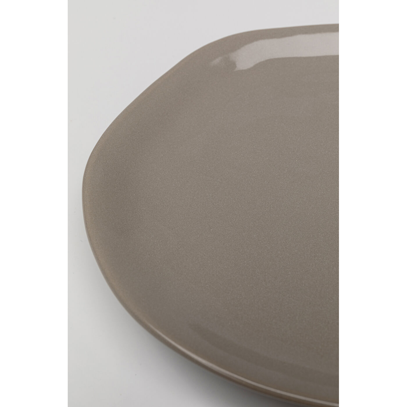 Тарелка Organic Grey Ø20cm KARE 58177