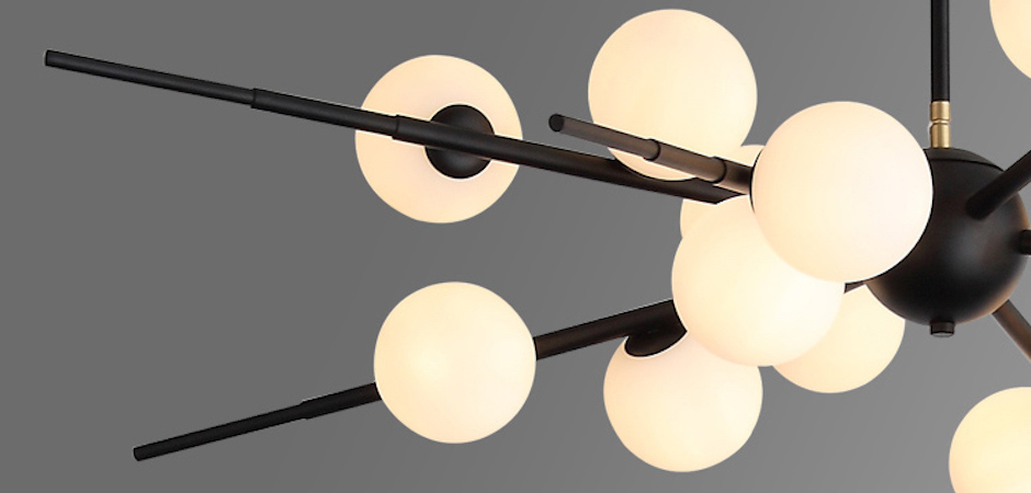 Люстра Cherry Bomb 16 balls black by ImperiumLoft