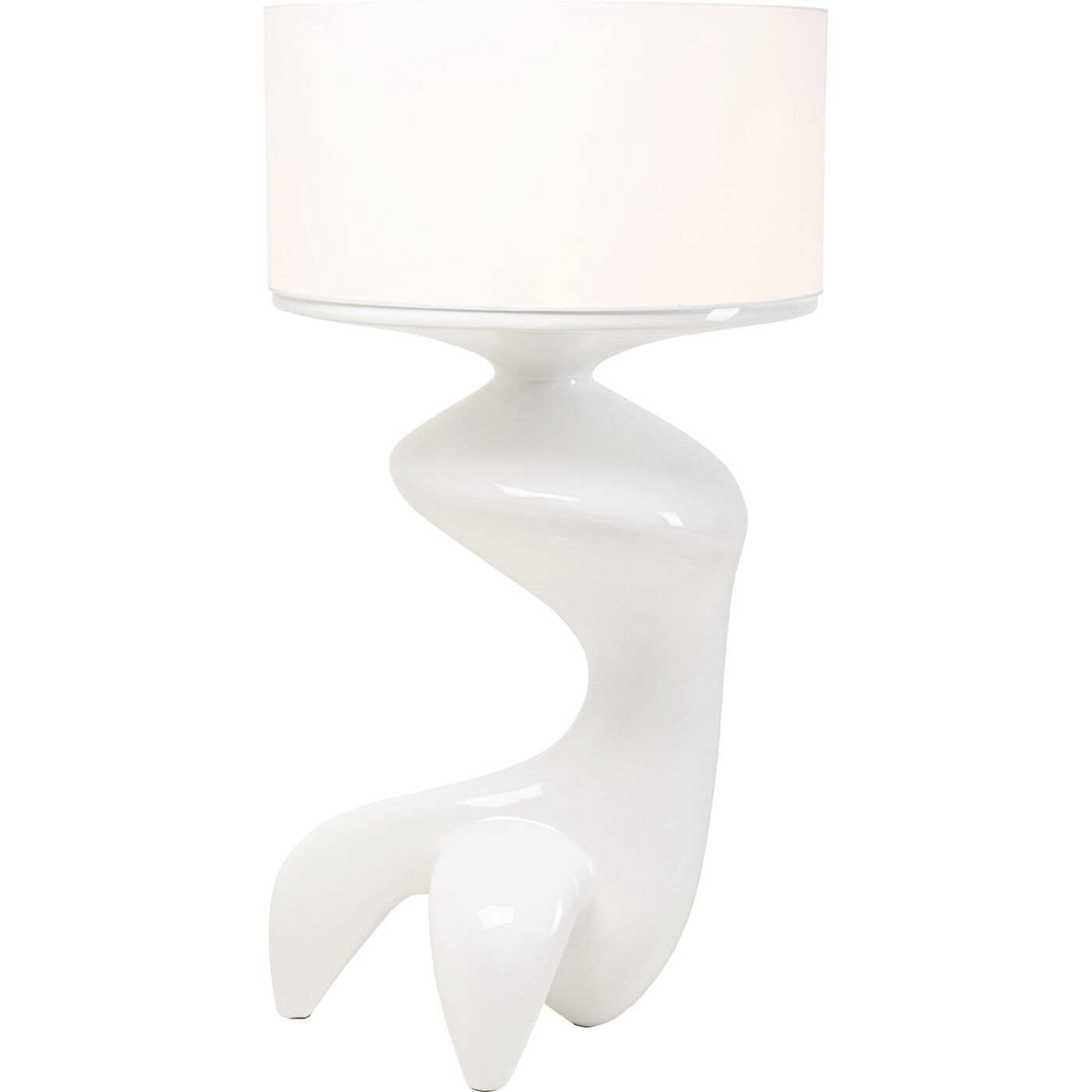 Светильник напольный KARE x Karim Rashid Flow Figure White 157cm KARE 57751