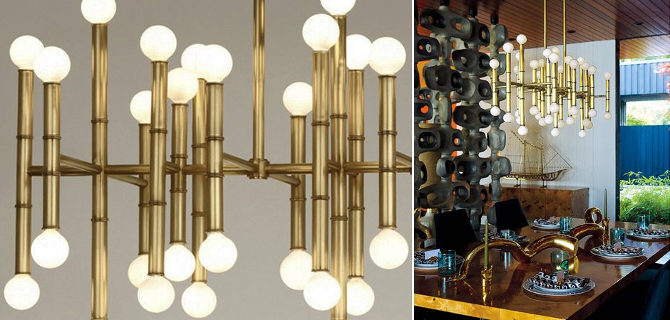 Люстра Meurice Rectangular Chandelier Jonathan Adler by ImperiumLoft