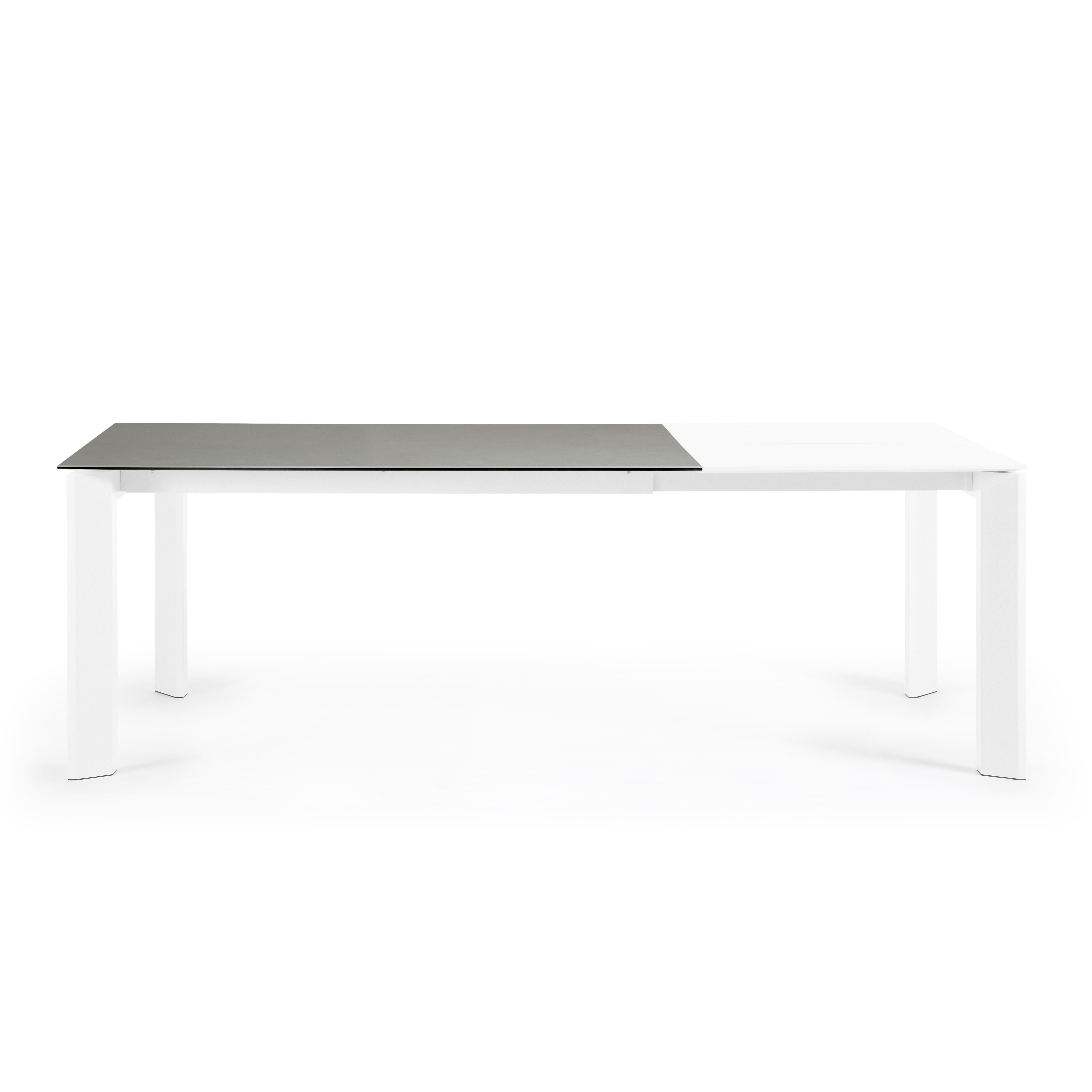 Стол Atta 160 (220) x90 белый керамика La Forma (ex Julia Grup)