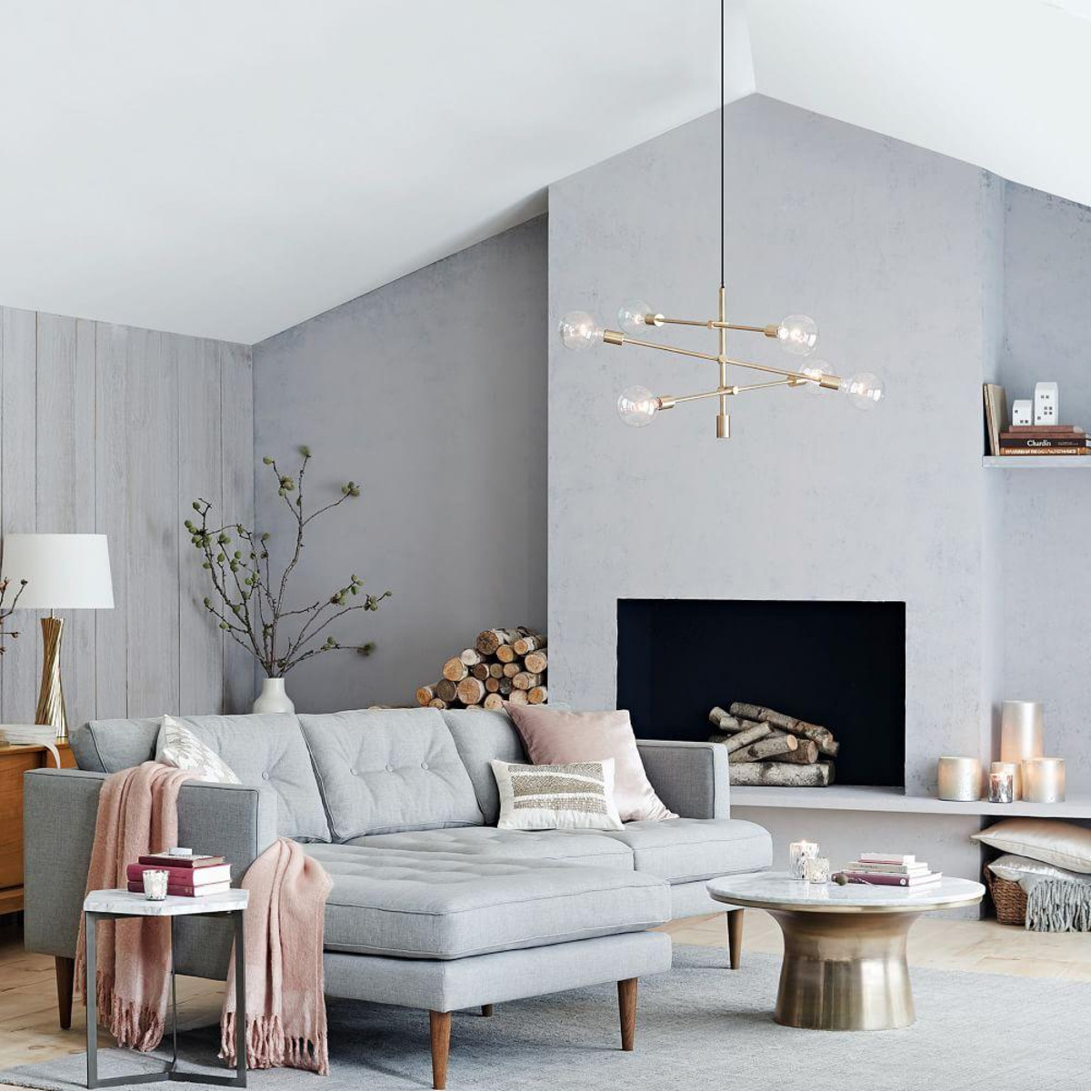 Люстра Mobile Chandelier - Large 6 бронза by ImperiumLoft