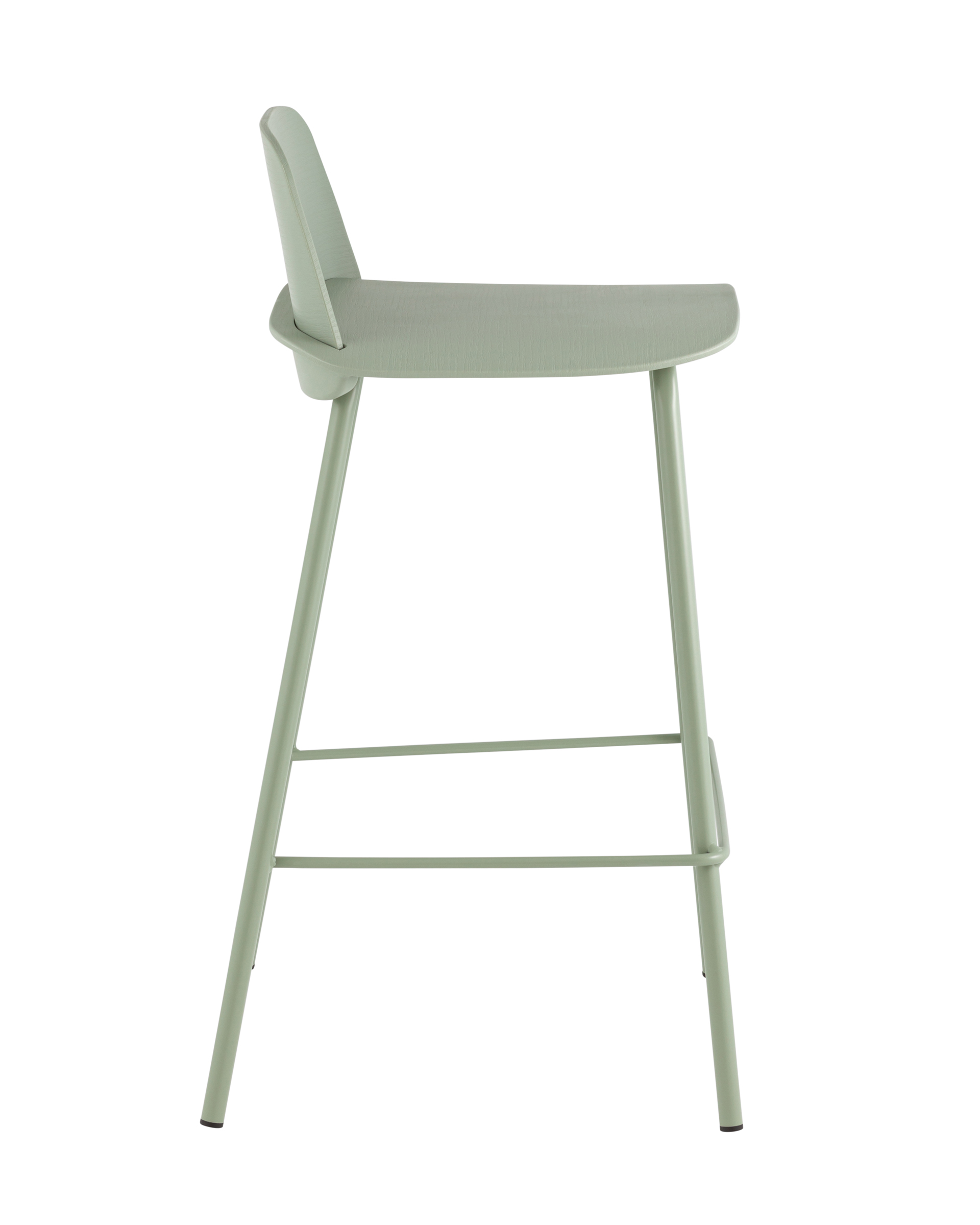 Стул полубарный Mist серо-зеленый Stool Group