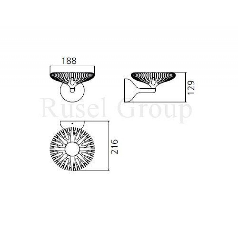 Настенный светильник Artemide Florensis parete