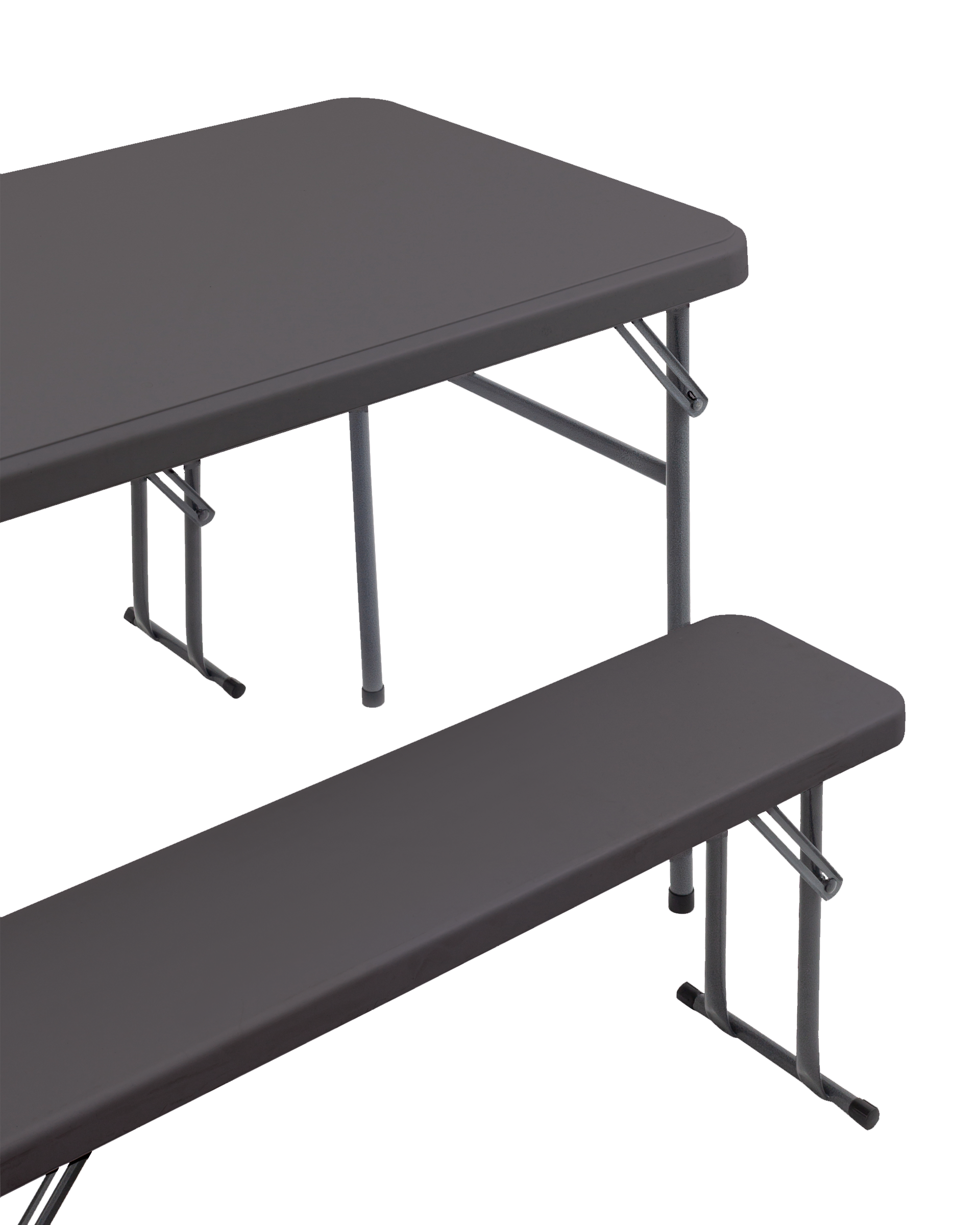 Комплект стола и двух скамеек Кейт коричневый Stool Group