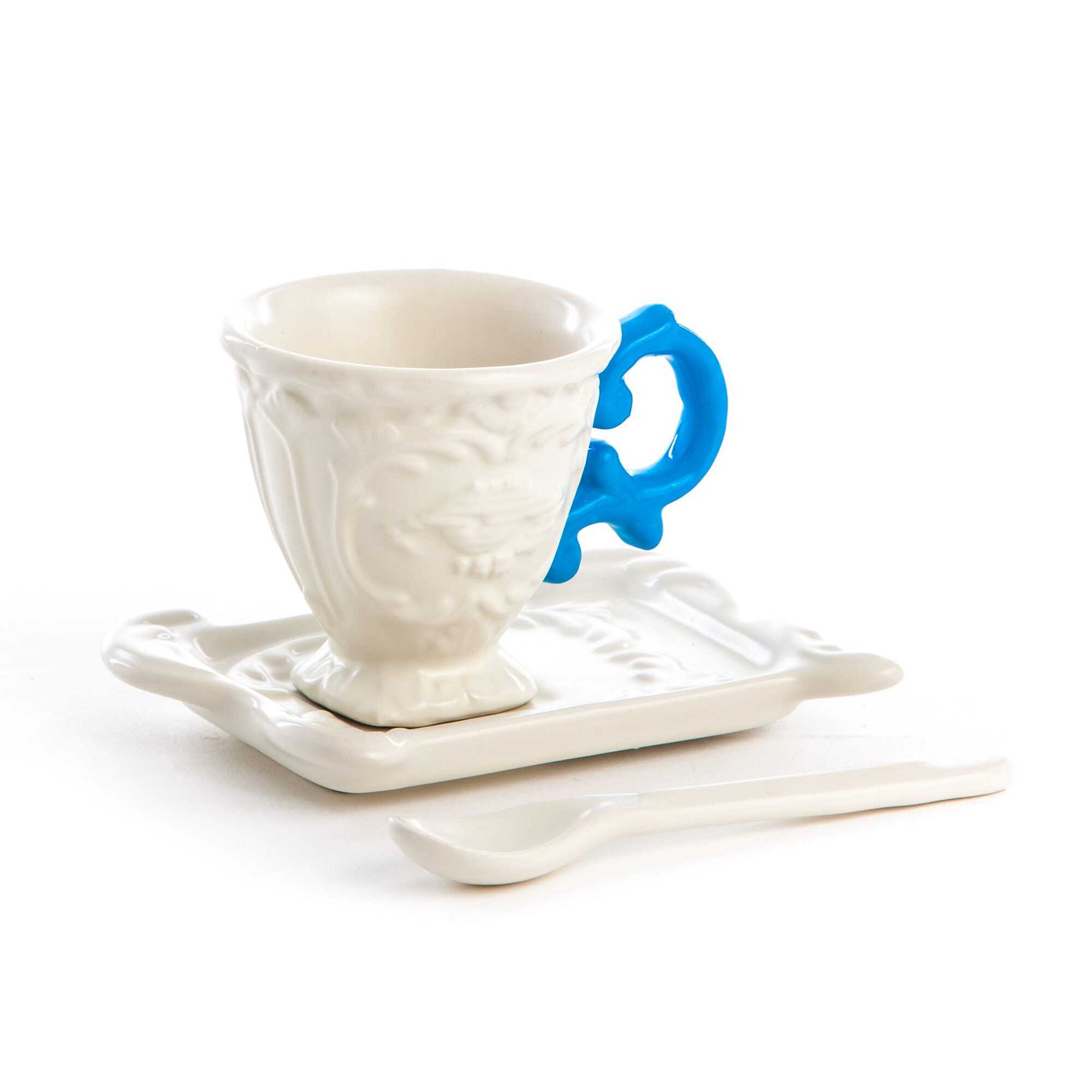 Кофейная пара Seletti I-Coffee Blue 09859_AZZ
