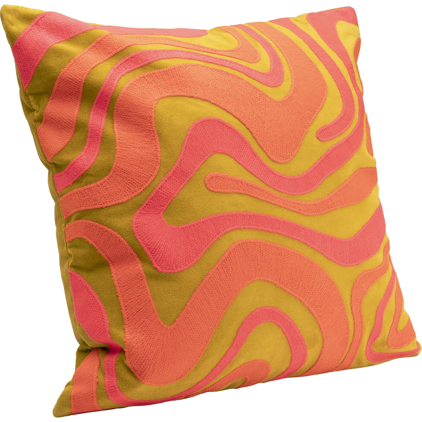 Подушка Electric Feeling Pink 45x45cm KARE 57953