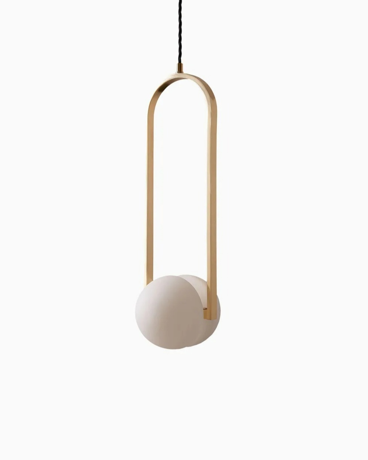Золотой подвесной светильник Уэлс Louvre Home LHLSC400324SWL