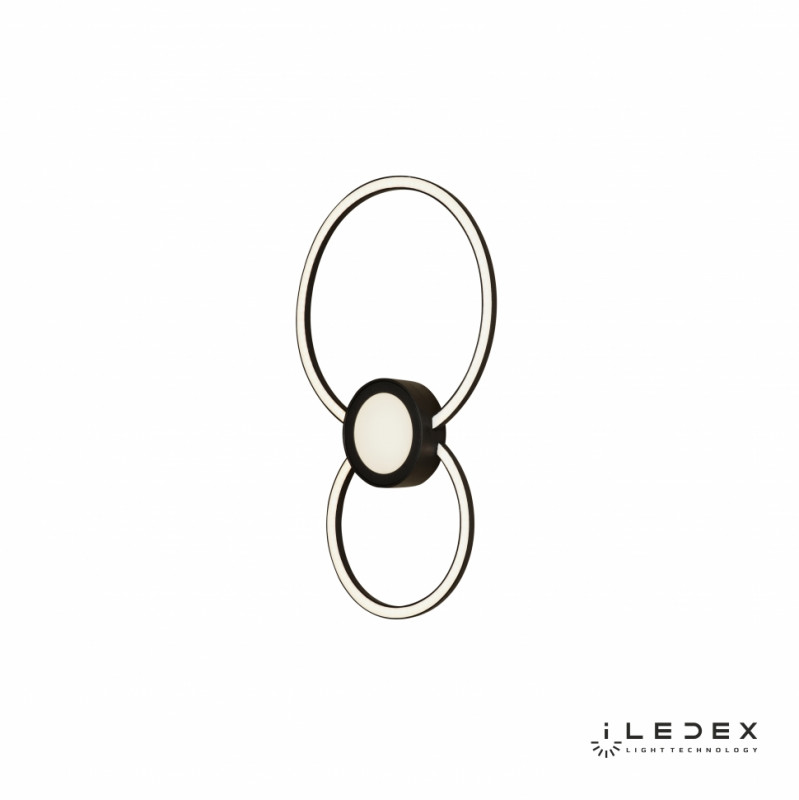 Бра iLedex X046324 24W 3000K BK