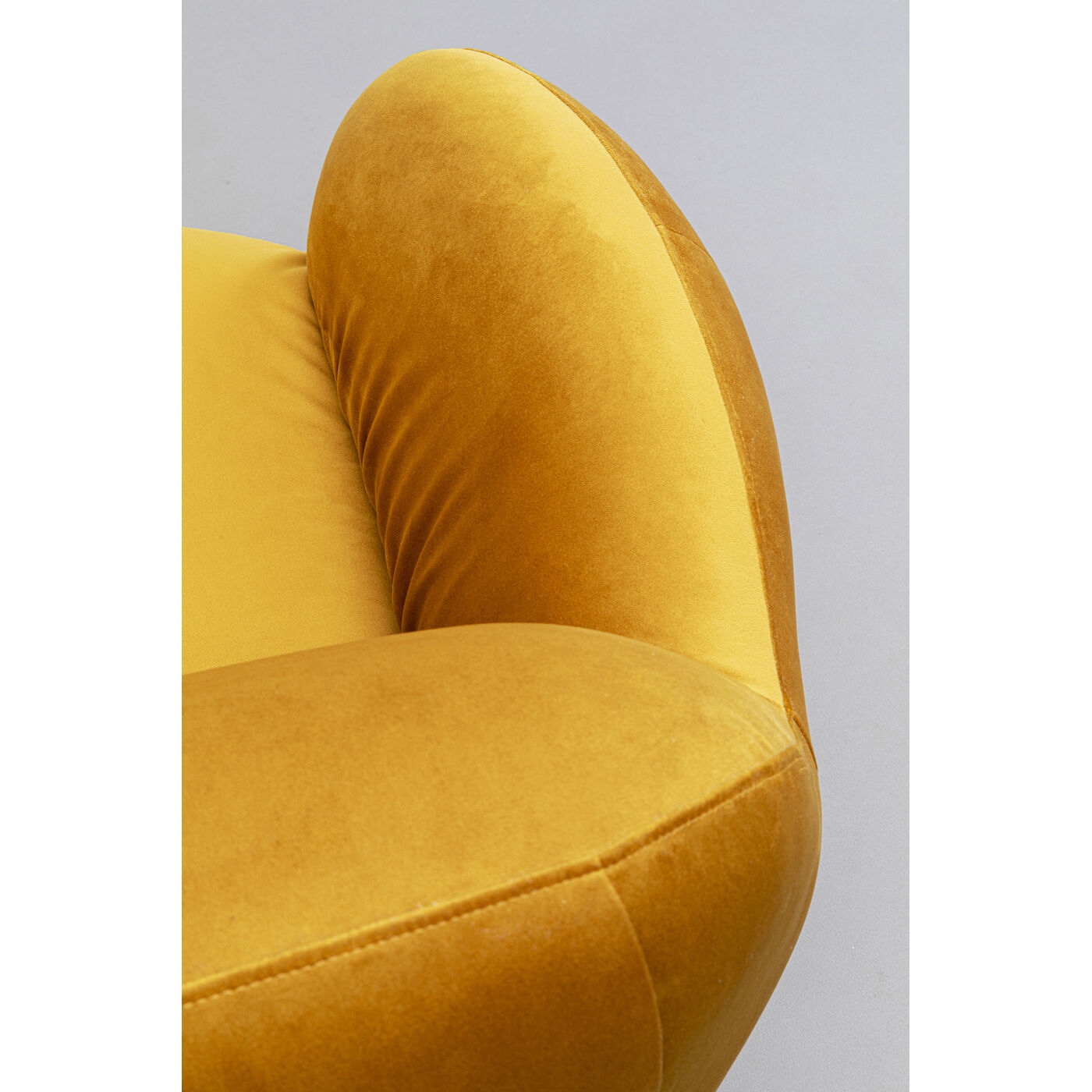 Кресло вращающееся Nube Yellow KARE 87785