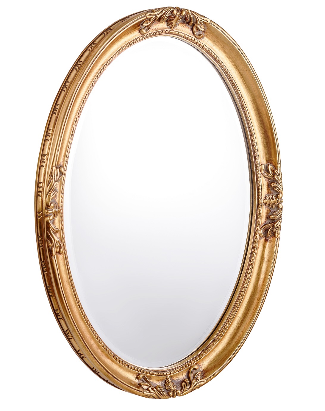 Овальное зеркало в раме Parigi Gold Art-Zerkalo FA398GL
