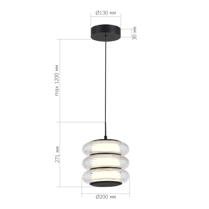 Подвесной светильник ST-Luce SL6239.403.03