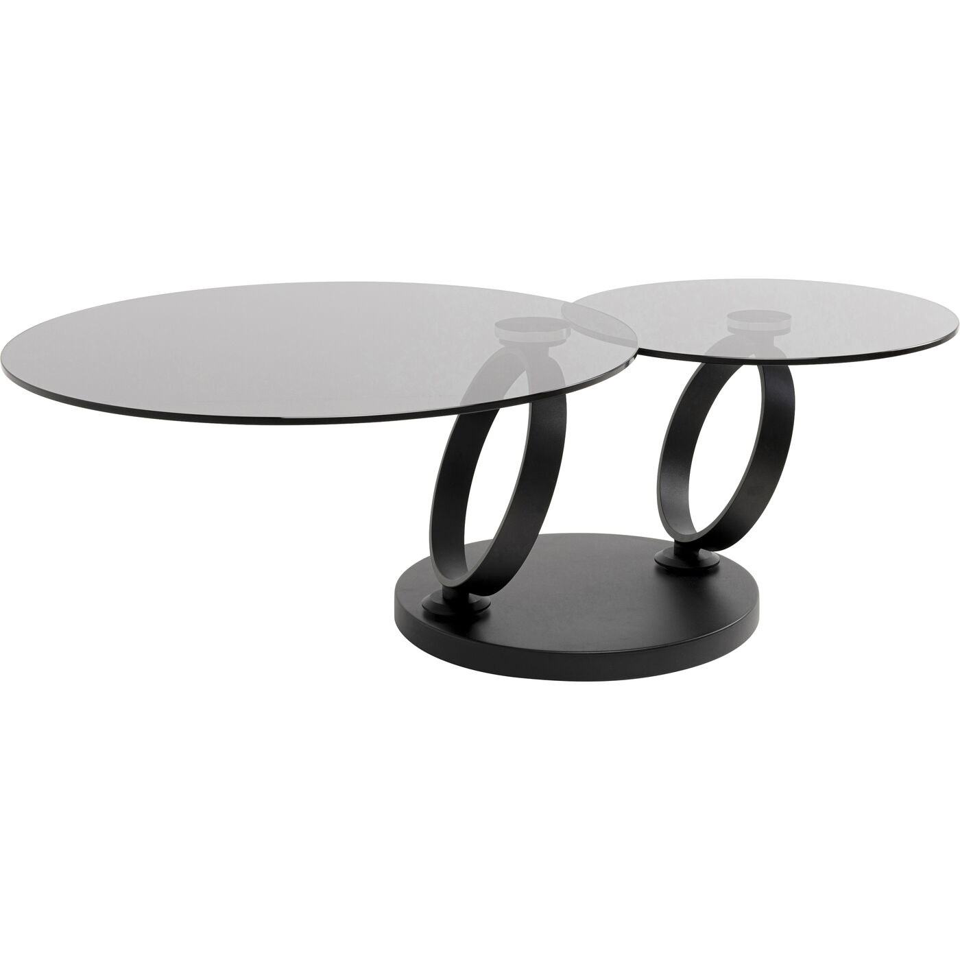 Стол кофейный Beverly Smoke Black 132x80cm KARE 70711