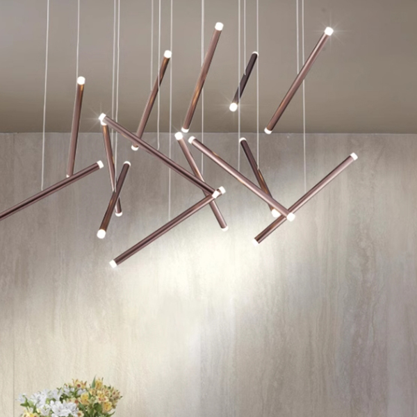 Люстра Dutti D0068 LED Chandelier Modern 14 black by ImperiumLoft