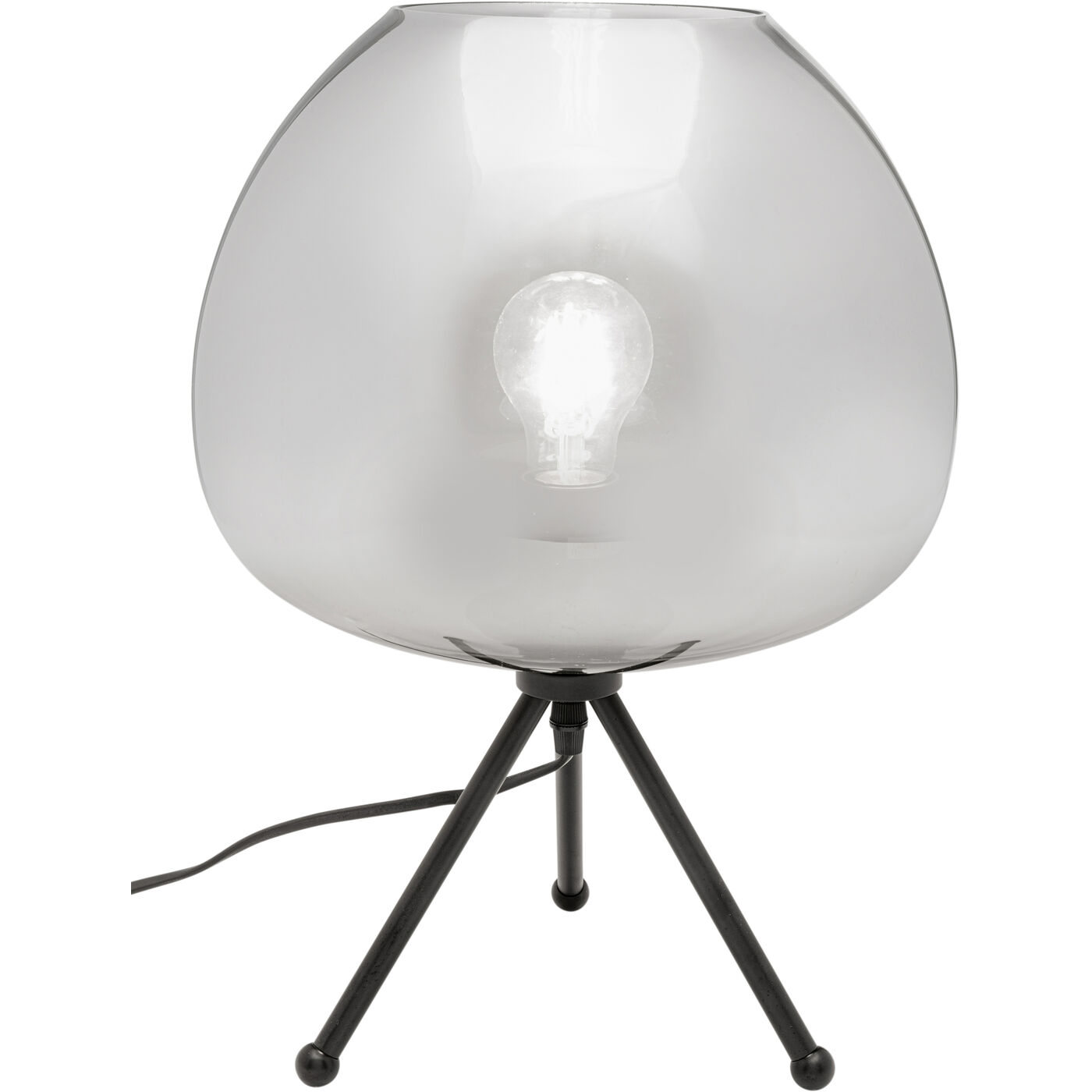Светильник настольный Sphere Smoke 43cm KARE 56694