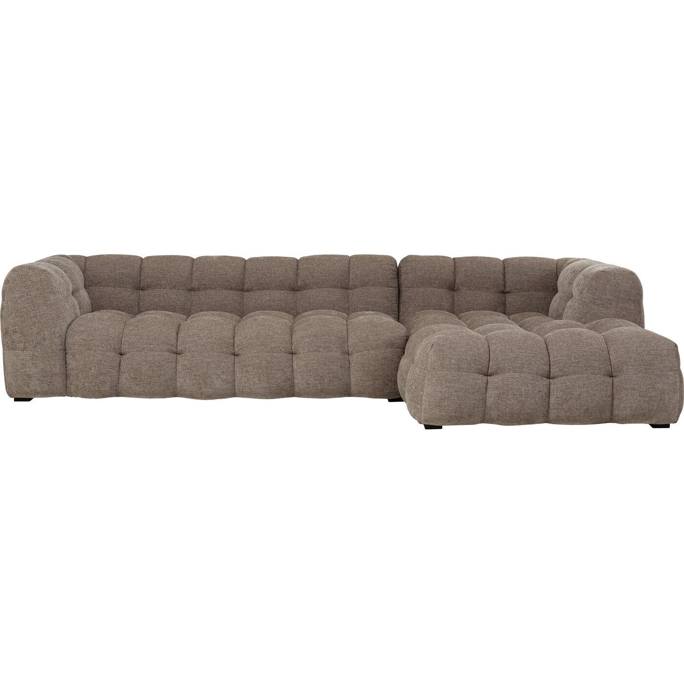 Диван угловой правосторонний Salamanca Light Brown Right 320cm KARE 70637