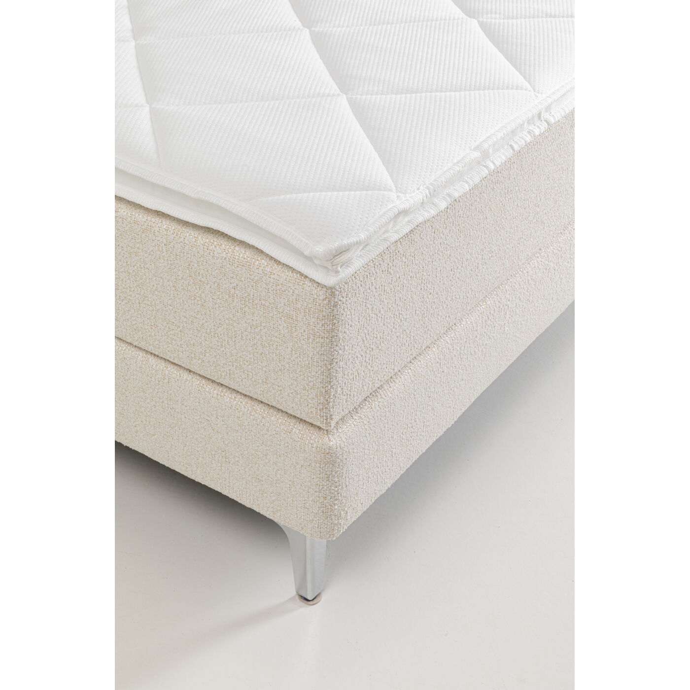 Кровать Boxspring Benito Comet Sand 180x200cm KARE 70778